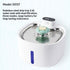 Filtered Charging Induction Smart Pet Water Fountain