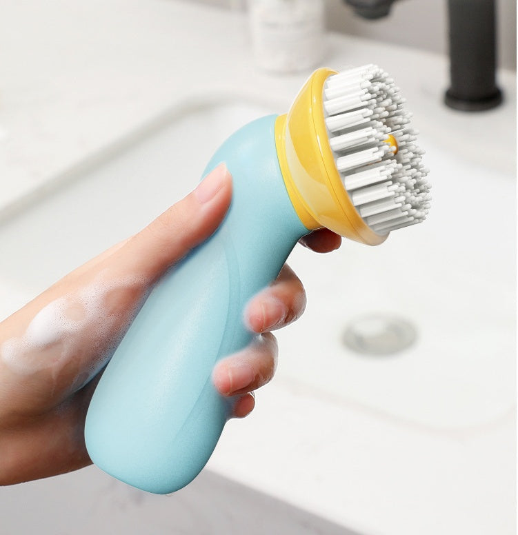 Make your Dog Beautiful with a Portable Bath Brush for Cleaning and Hair Grooming