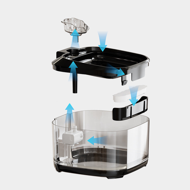 Smart Automatic Circulating Filtration Pet Water Fountain